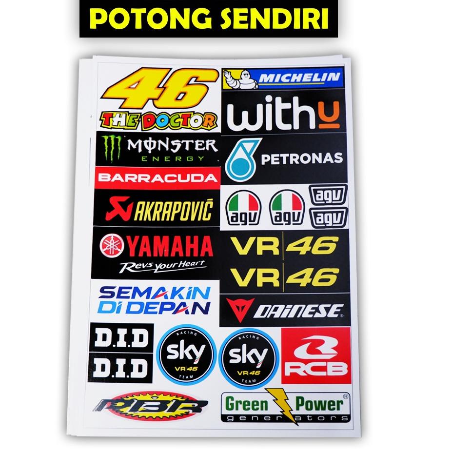 Model Terkini TMSCV Stiker Motor, Sticker Motor, Stiker Motor Keren, Stiker Racing Motor, Stiker Spo