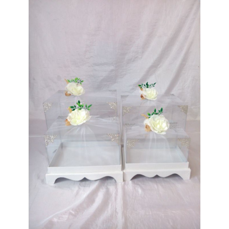 kotak mika bunga krumpul 4 kotak