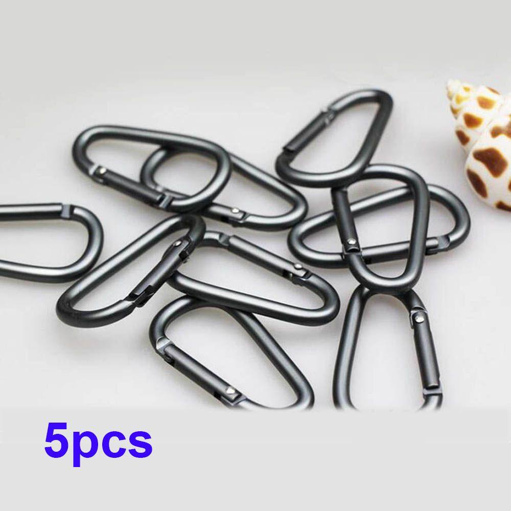 AUGUSTINA Snap Hook Kait D-Type Aluminium Alloy Backpack Keyring Spring Carabiner