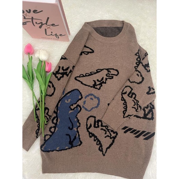 Sweater Dino Knit wear premium