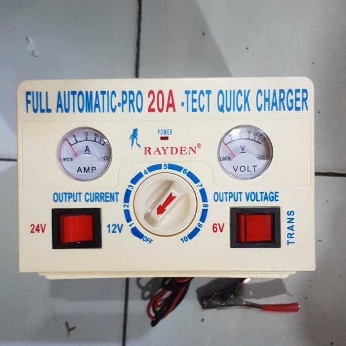 Carger 20A Charger Aki 24V 24Volt 24 V 24 Volt 20 Ampere Besar Bagus