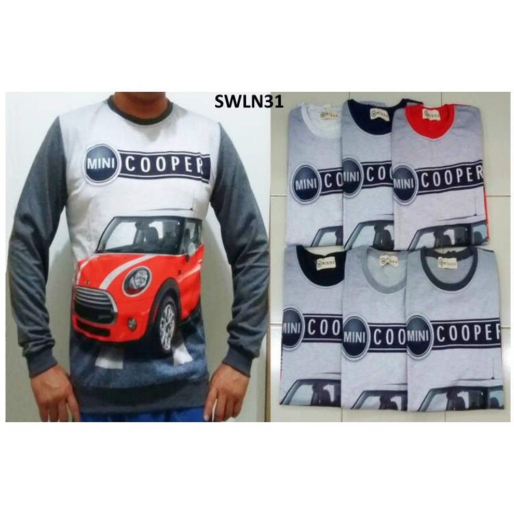 Sweater Wanita Lengan Panjang Coca Cola Mobil Merah - SWLN36