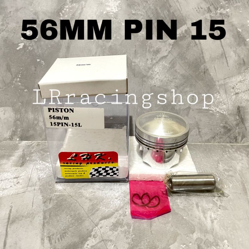 Piston LHK 56 56mm pin pen 15 set ring piston seher LHK thailand