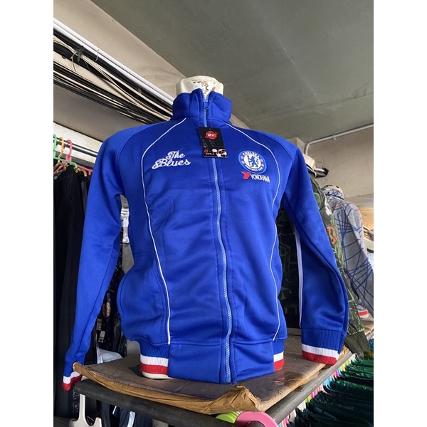 jaket bola chelsea tractop pria