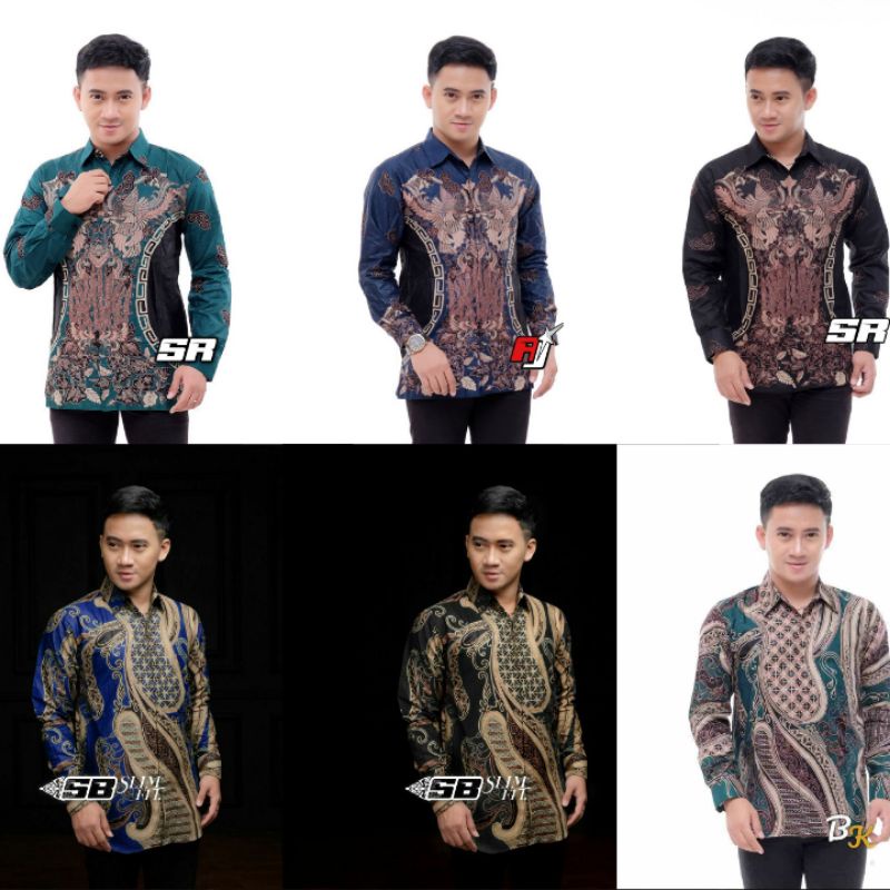 new batik kemeja pria arrival distro / l / nadhifcolletion