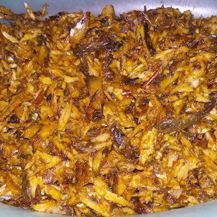 

Lauk Tongkol Suwir/Tongkol Cubit - Pedas