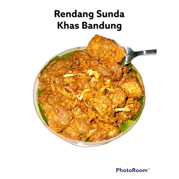 [500 gr ] Rendang Sunda Khas Bandung Selera Rempah manis gurih