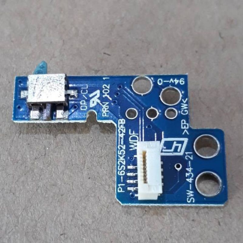 TOMBOL RISET ONLY UNTUK PS2 SLIM SERI 7 DAN 9 BEKAS ORIGINAL