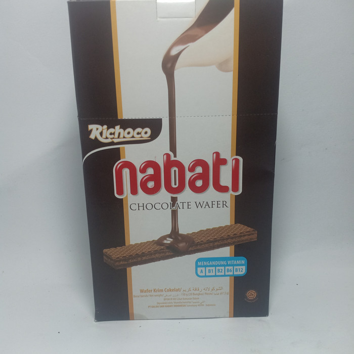 NABATI WAFER COKLAT RHICOCO BERAT 150 GR ISI 20 PCS