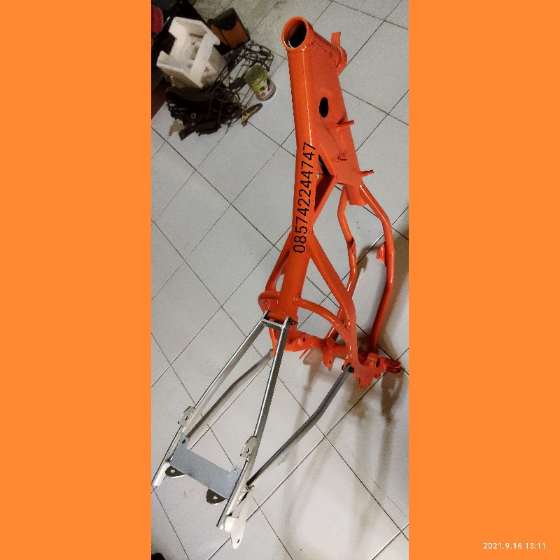 RANGKA KTM250SXD2017 PNP MESIN: NINJA,TIGER,MEGAPRO,SCORPIO,CB150R,KLX & VIXION