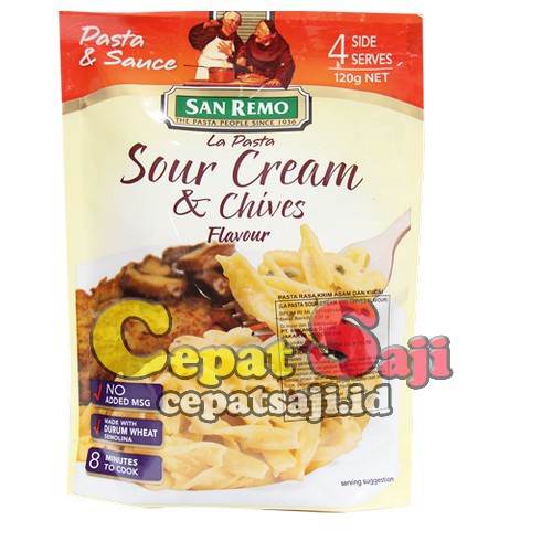 

La Pasta Sour Cream & Chives 120 gr