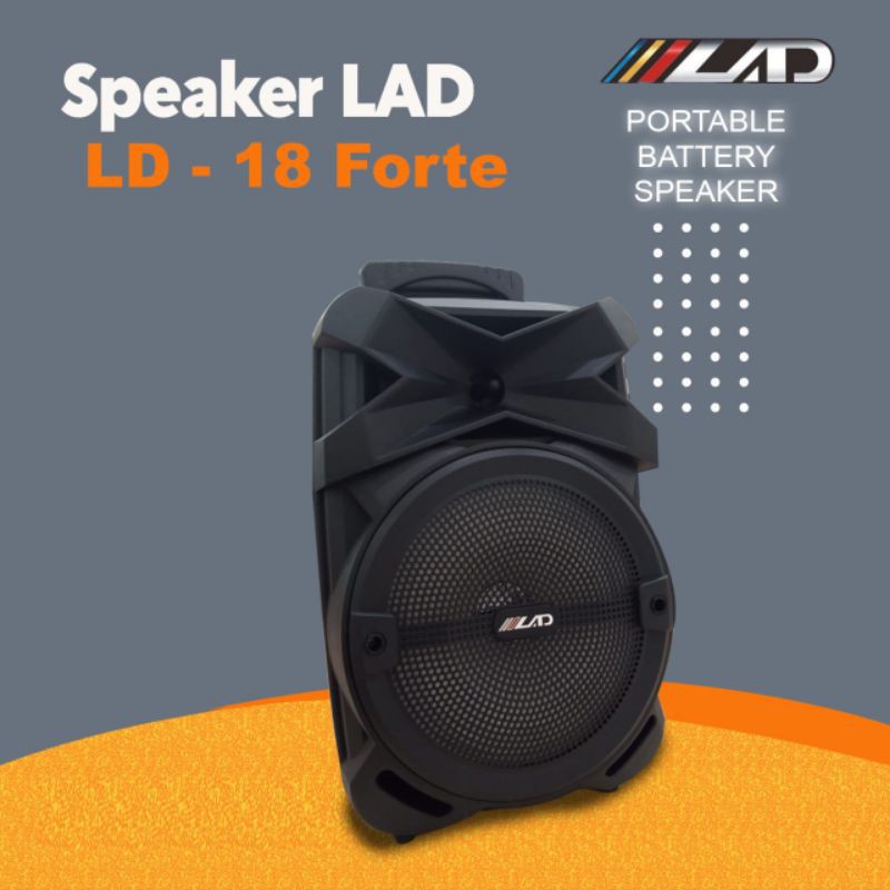 Speaker Portable LAD LD18 Forte / Speaker Meeting