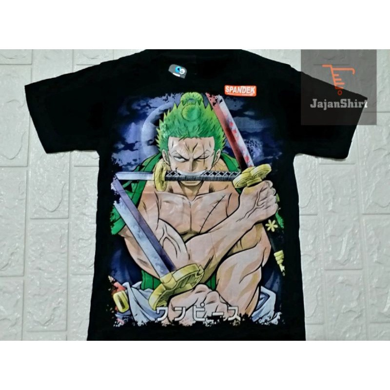 KAOS ANIME ONE PIECE / KAOS ZORO WANO / KAOS OBLONG