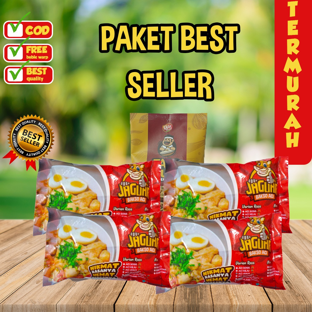 

PAKET BEST SELLER - (BASO ACI BAKSO ACI TULANG RANGU BASRENG PEDAS DAUN JERUK TOPPOKI CIRENG RUJAk)