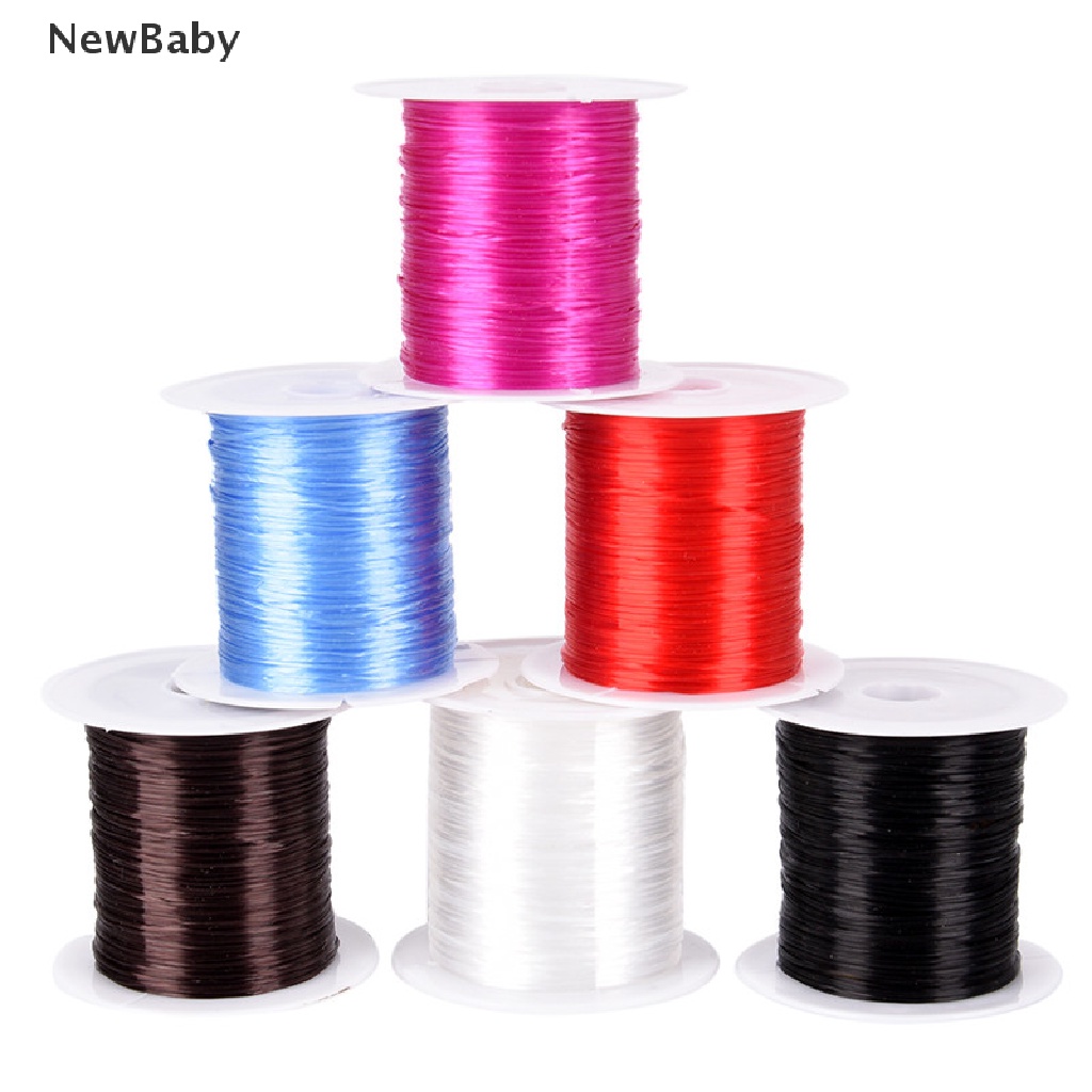 Newbaby Benang Elastis Kuat Diameter 1MM Untuk Membuat Gelangkalung DIY