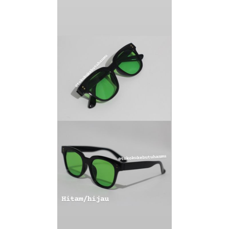 Kacamata Korea small candy pria wanita glasses/sunglasses kacamata hitam Korean fashion style kacamata gm non logo