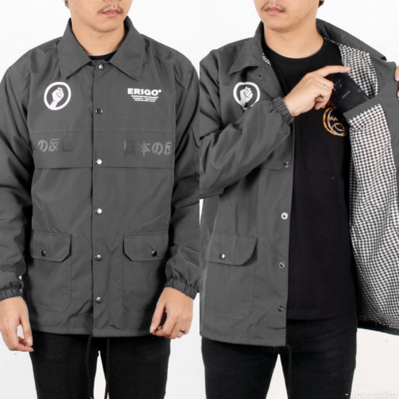 Jaket Casual Semi Parka Erigo Ym