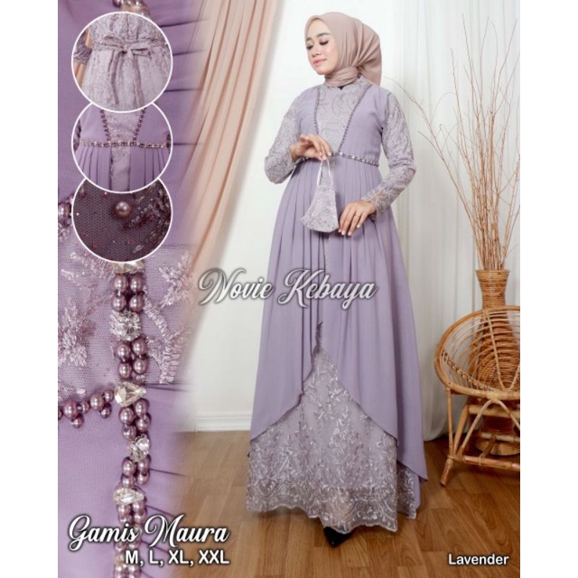 KEBAYA ORIGINAL//KEBAYA MODERN//GAMIS MAURA//By Novie Kebaya