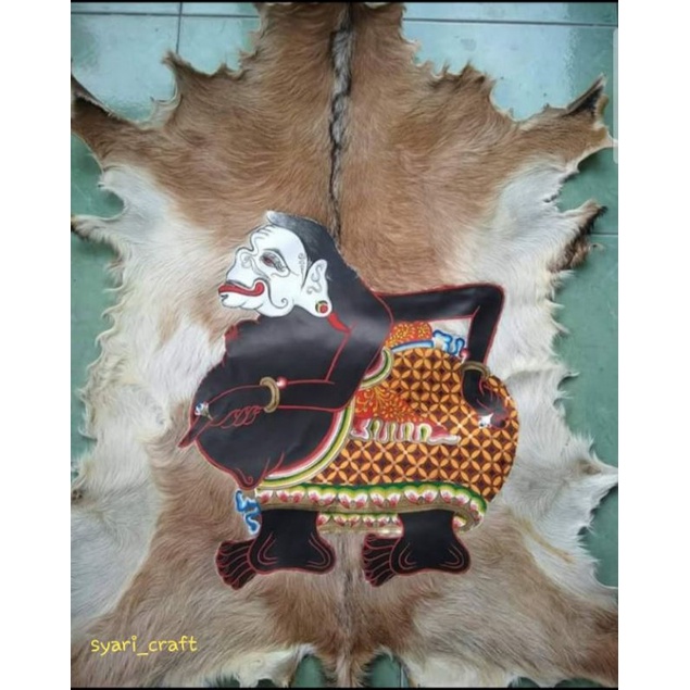 WAYANG KULIT SEMAR LEMBARAN UTUH KULIT KAMBING