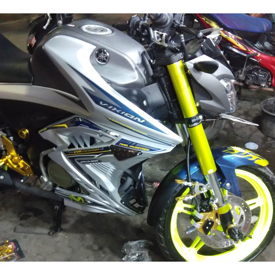 Sayap half fairing vixion new 2017 vva