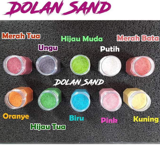 

[BAYAR DI TEMPAT] Pasir Warna Kering 1 KG / Pasir Lukis untuk Sand Art {KOMPLIT Kode 667