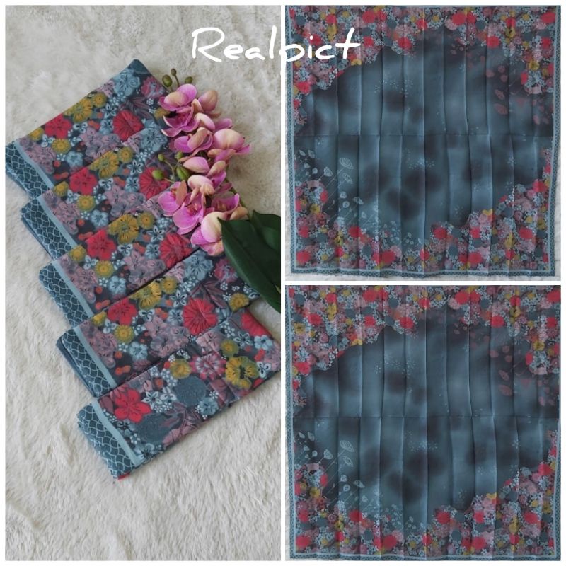 (COD)Kerudung Segiempat Voal Jilbab Denai Hijab Voal Motif Premium Segiempat Voal Motif-Voal Motif G