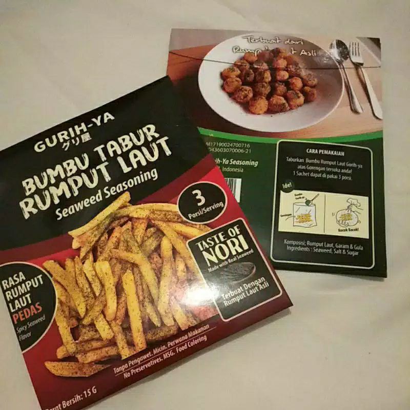 

Gurih Ya Bumbu Tabur Seaweed