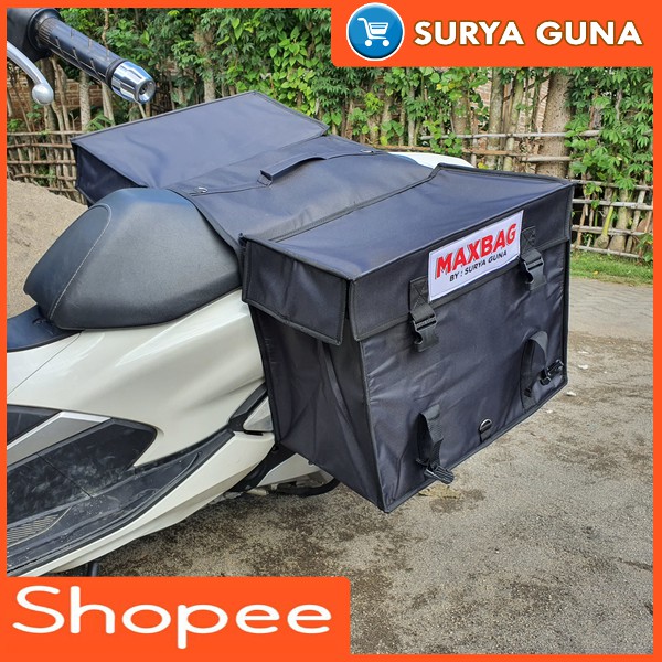 tas angkut barang di motor NMAX tas delivery motor MAX BAG
