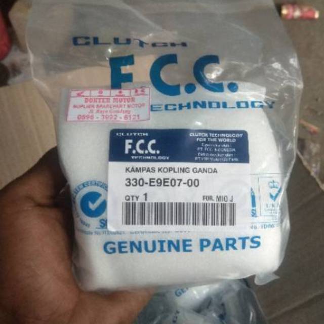 kampas otomatis ganda mio j  xride original fcc 54p