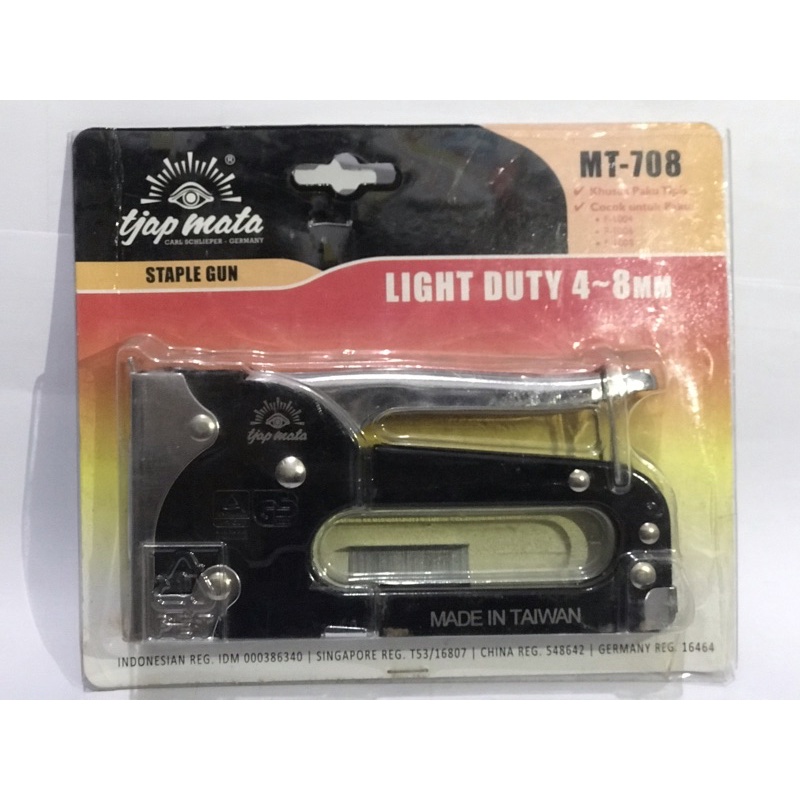 

Staple gun Tjap Mata Light duty 4-8mm MT-708