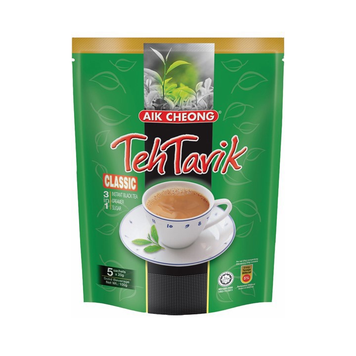 Jual Aik Cheong Teh Tarik Classic 5 Sachet X 20g Shopee Indonesia