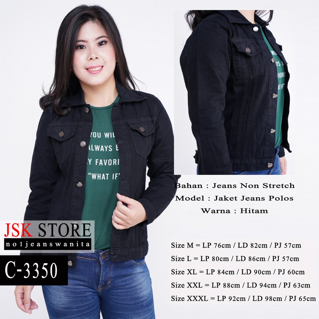 94+ Model Jaket Jin Wanita Gratis Terbaru