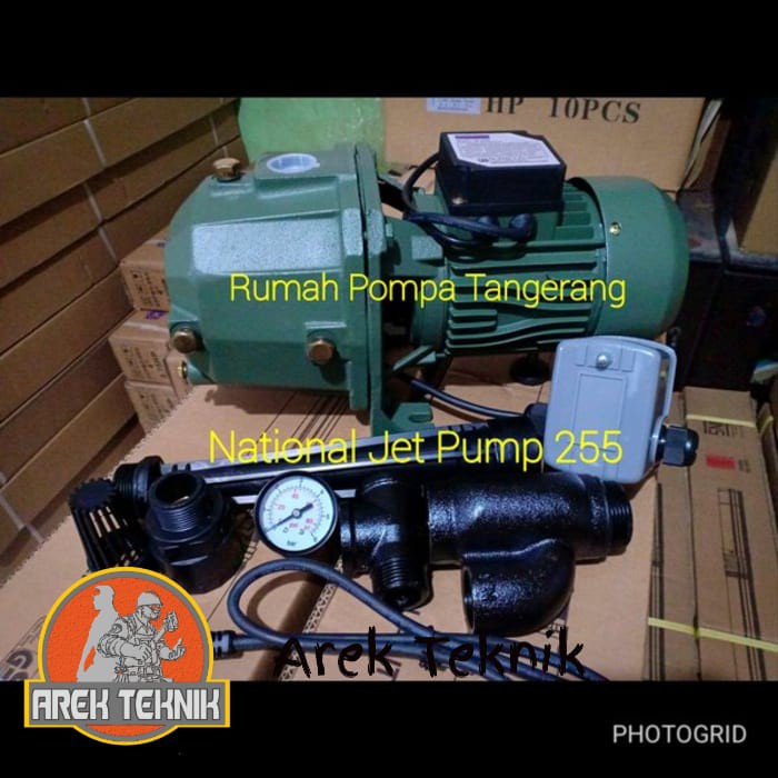MESIN POMPA AIR WATER MPA158 JET PUMP 255 NATIONAL SNI DAN BERGARANSI