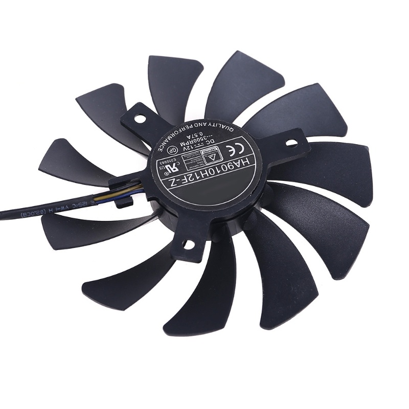 Bt 1pasang HA9010H12F-Z 4Pin Cooler Fan Pengganti Untuk MSI GTX 1060 1660Ti Rtx2060