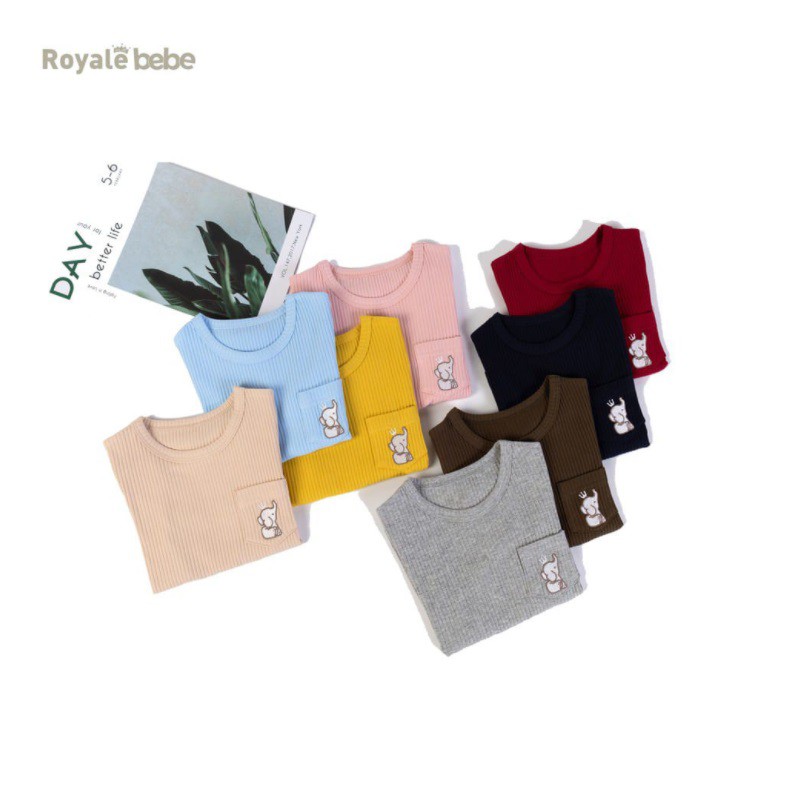 Royale Bebe Harlem Set Setelan Pendek Fashion 6m - 36m CBKS