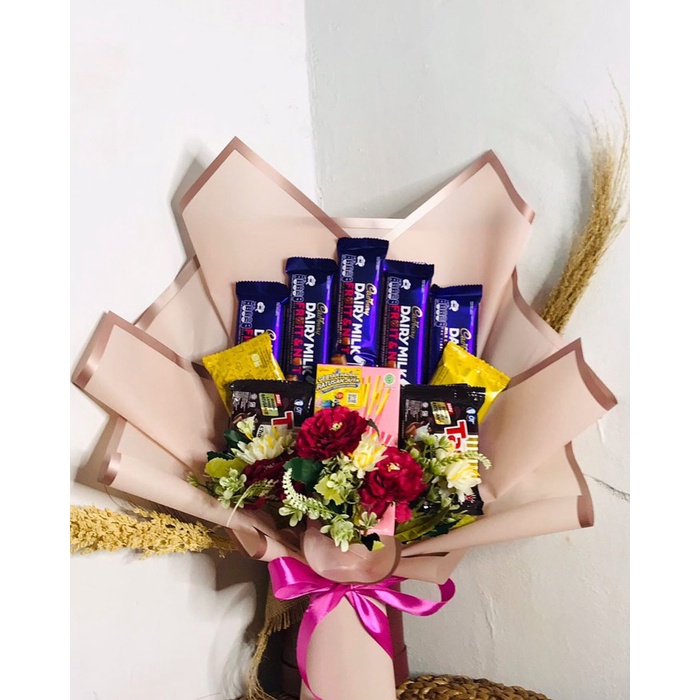 

Buket Coklat Dairymilk