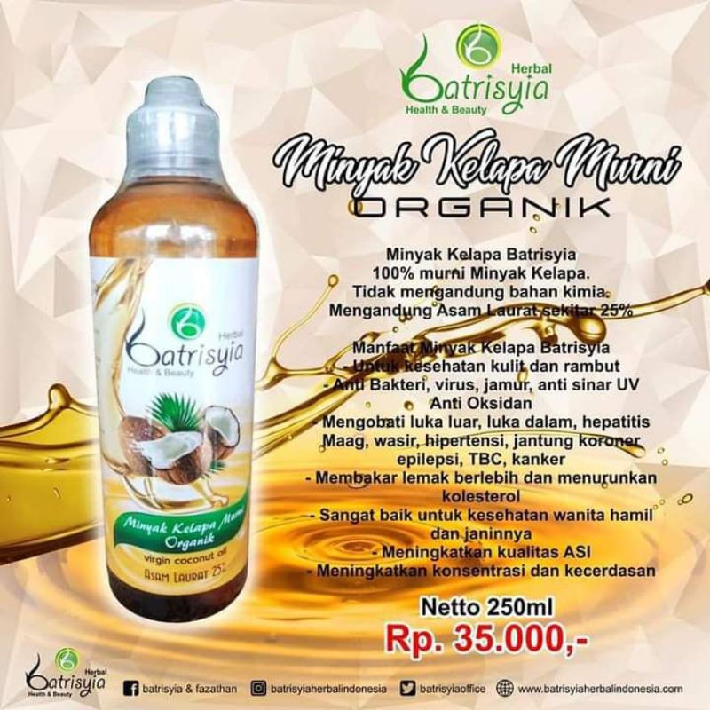 

minyak kelapa murni, organik