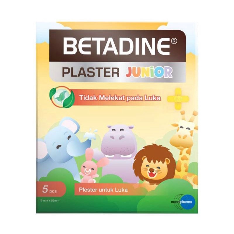 Betadine plester luka anak isi 5