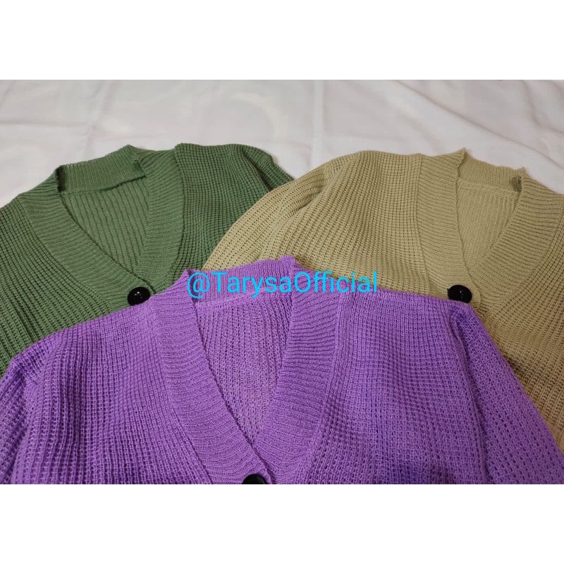 CARDIGAN LOCY SAKU ANAK // CARDI ANAK // CARDIGAN RAJUT // CARDI SAKU