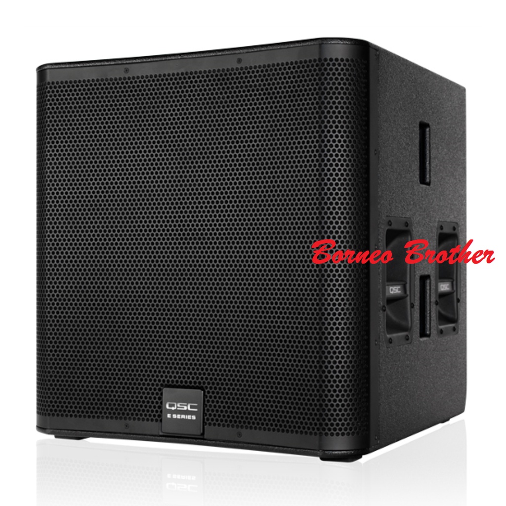 QSC E118SW E 118 SW E-118SW Original Subwoofer Pasif 18" 3200W 1Pasang