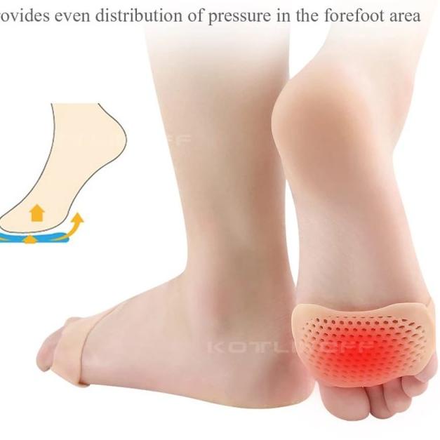 ✤ INSOLE GEL KAKI DEPAN INSOLE SEPATU JELLY PELINDUNG KAKI INSOLE SEPATU - INS GEL DEPAN ♠