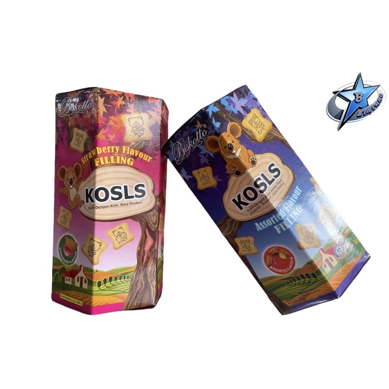 Biskotto KOSLS (Mix & Strawberry) 200g