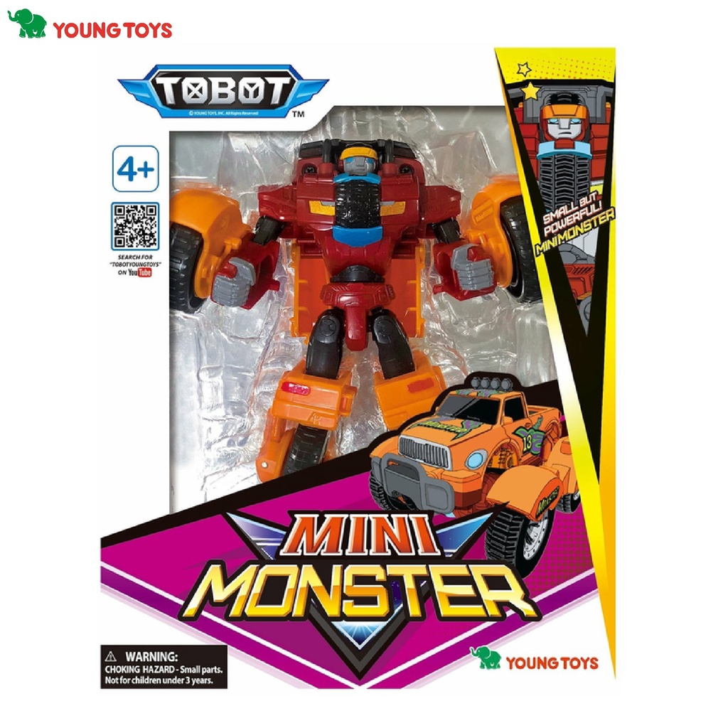TOBOT Galaxy Detectives Mini Monster Robot Figure