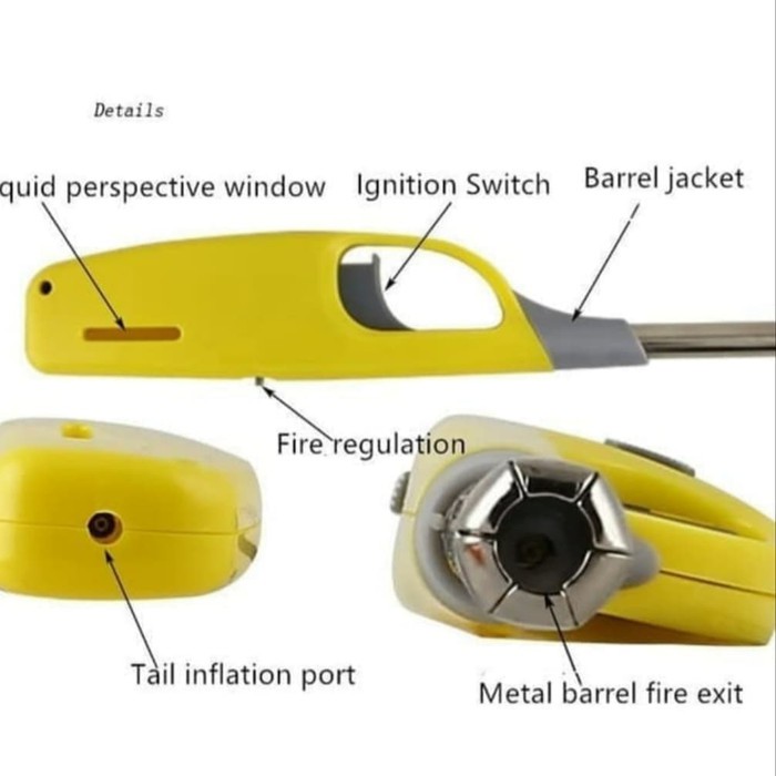 Korek gas/pemantik api , gas lighter pematik korek kompor gas UTU