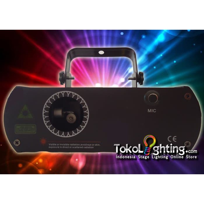 Laser Animasi 1watt Full Color murah