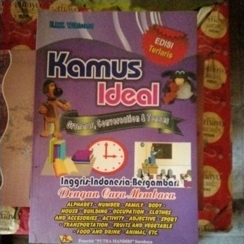 (promo)kamus bahasa Inggris Indonesia ideal berwarna