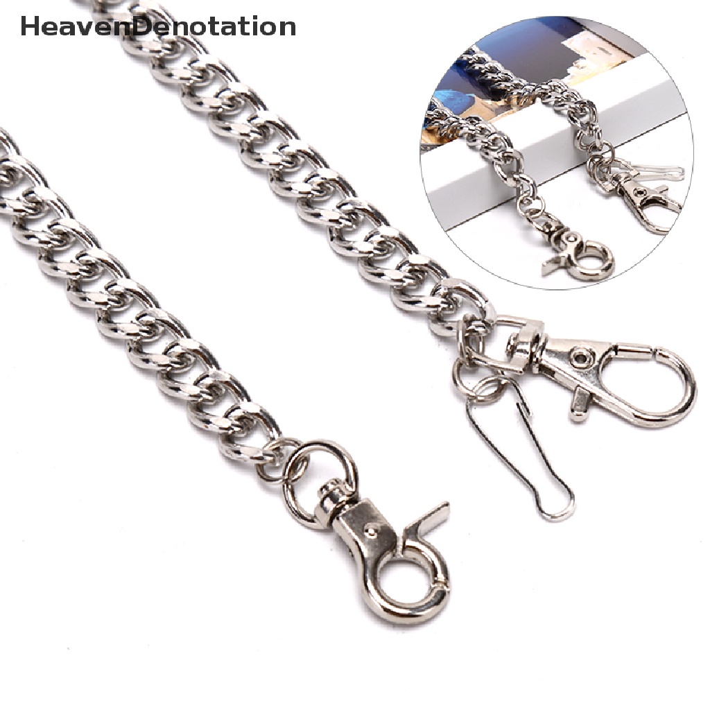 [HeavenDenotation] 60cm Long Keyring Keychain Chain Hipster Pant Jean Key Wallet Belt Ring Clip