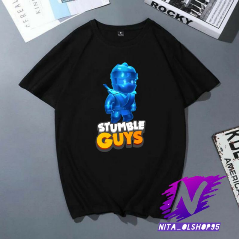 kaos stumble guys baju kaos anak stumble guys epic