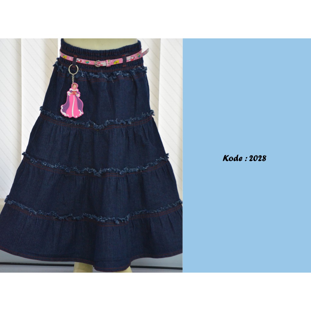 Rok Panjang Jeans Anak