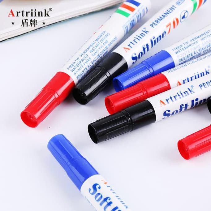 

SPIDOL PERMANENT MARKER WATERPROOF SOFT LINE EK 70 ATK SNOWMAN JOYKO - HITAM
